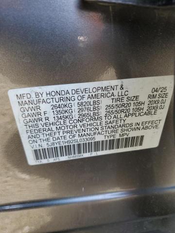 2025 ACURA MDX A-SPEC 5J8YE1H92SL033095