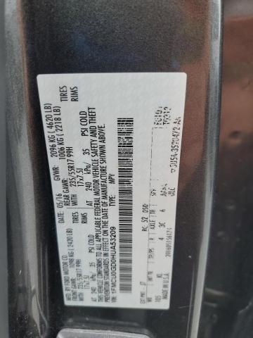 2017 FORD ESCAPE SE #3286706285