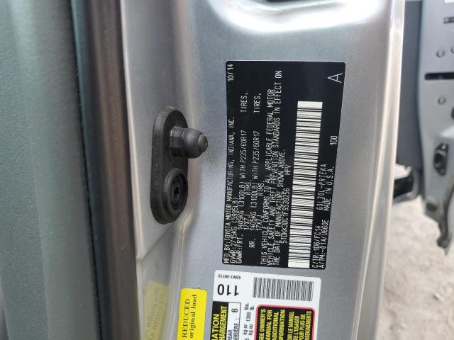 2015 TOYOTA SIENNA LE 5TDKK3DC1FS539256