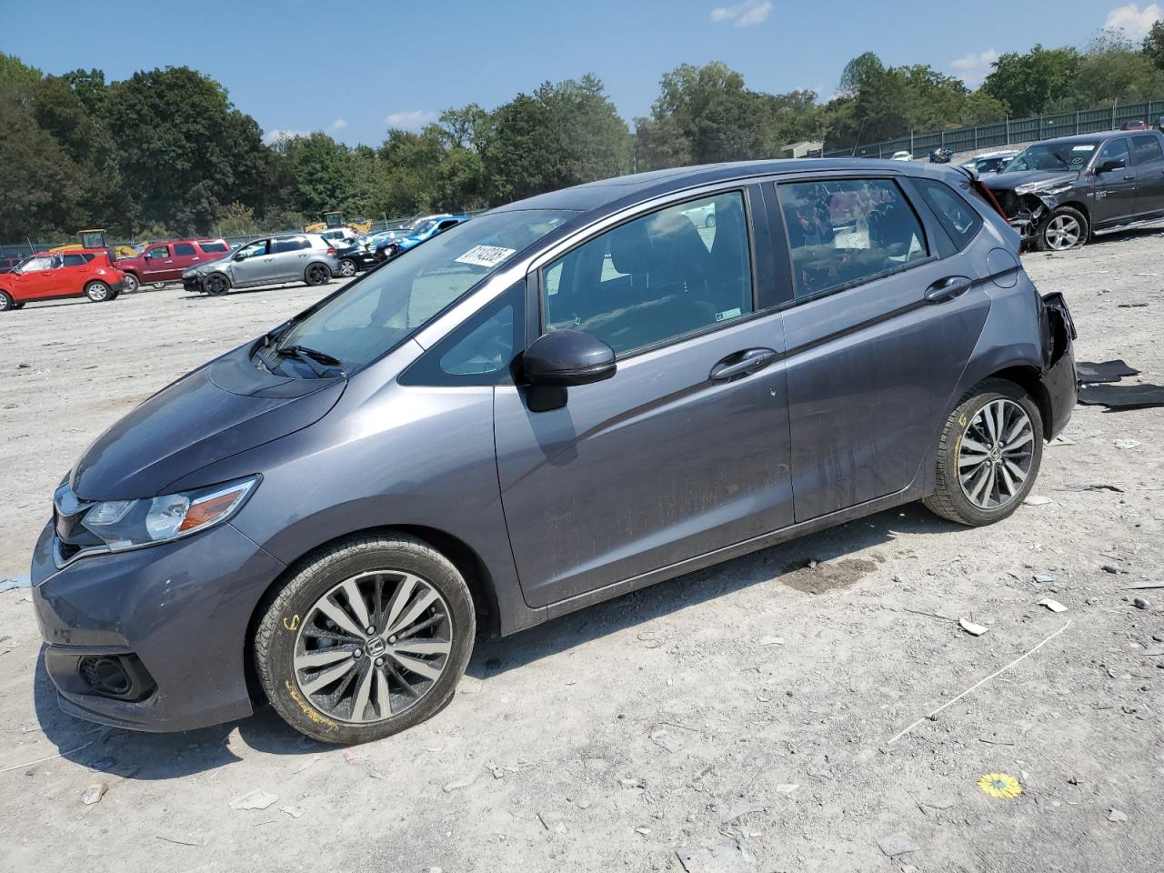 Lot #3276429706 2020 HONDA FIT EX