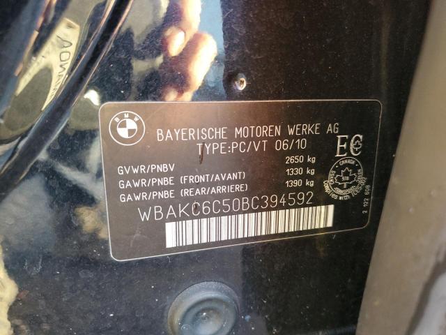 2011 BMW 750 XI - WBAKC6C50BC394592