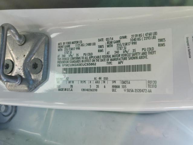 2014 FORD ESCAPE SE - 1FMCU9GX0EUC65862