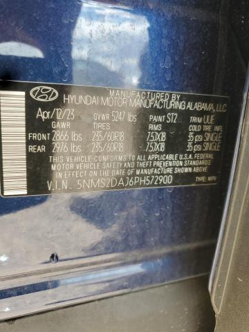 2023 HYUNDAI SANTA FE S 5NMS2DAJ6PH572900