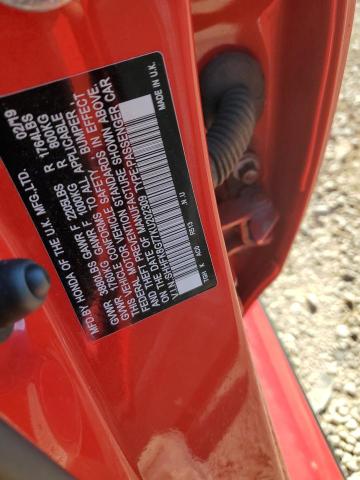 2019 HONDA CIVIC TYPE SHHFK8G77KU202309