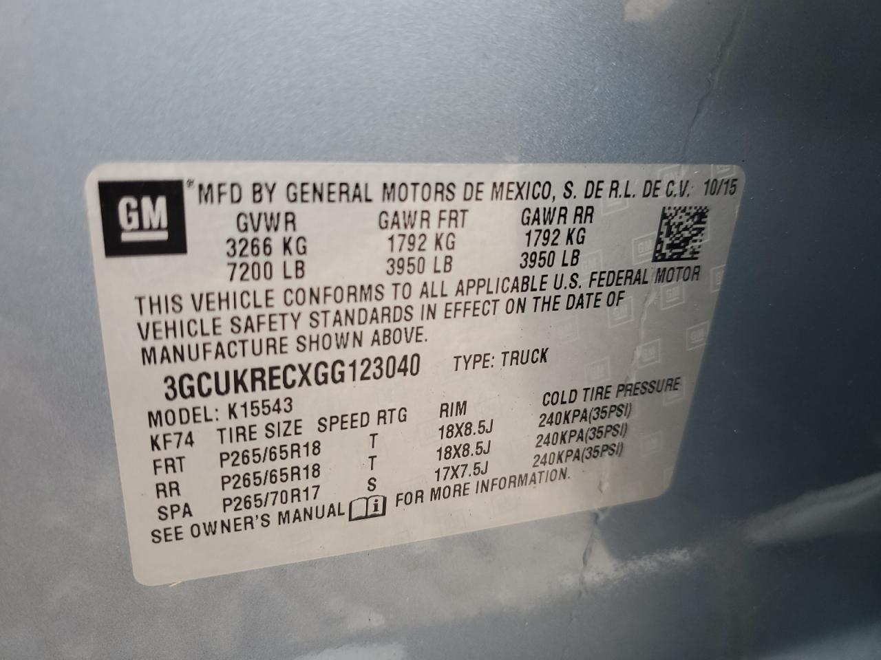 CHEVROLET SILVERADO K1500 LT