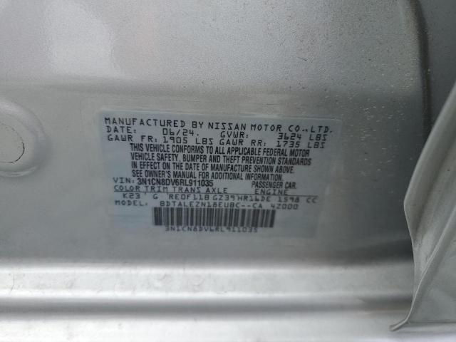 2024 NISSAN VERSA S 3N1CN8DV6RL911035