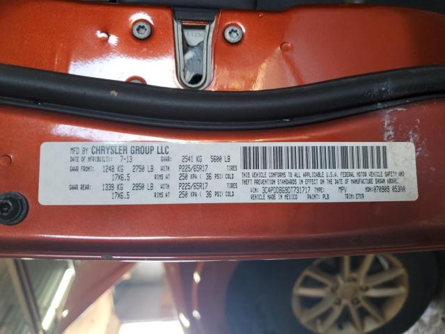 2013 DODGE JOURNEY SXT - 3C4PDDBG9DT731717