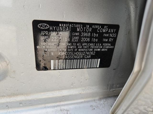 2016 HYUNDAI ELANTRA GT - KMHD35LH0GU274062