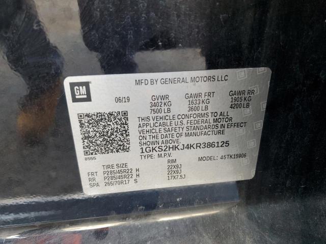 2019 GMC YUKON XL DENALI 1GKS2HKJ4KR386125