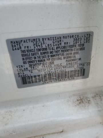 2016 NISSAN SENTRA 1.8 3N1AB7AP1GY210628