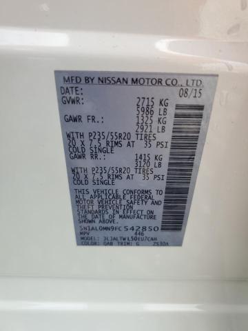 2015 INFINITI QX60 5N1AL0MN9FC542850