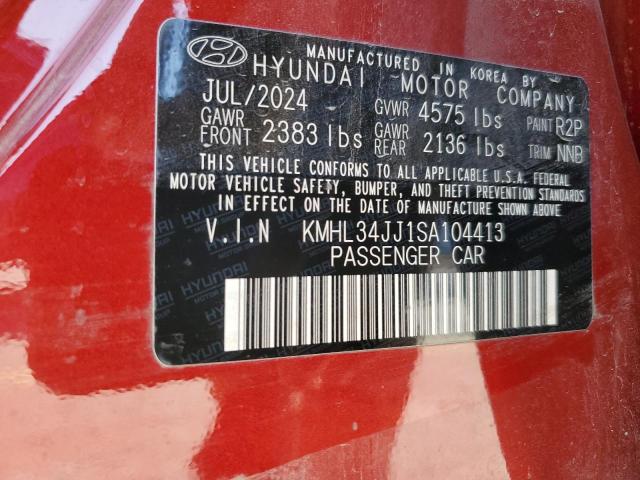 2025 HYUNDAI SONATA HYB KMHL34JJ1SA104413