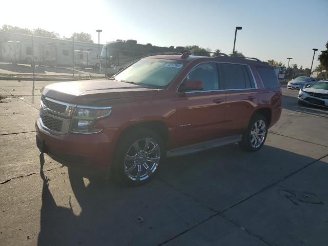 CHEVROLET TAHOE K150 2015 red  gas 1GNSKBKC6FR525579 photo #1