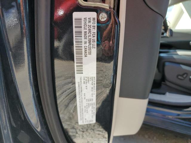 2022 CHRYSLER PACIFICA H 2C4RC1L70NR220720