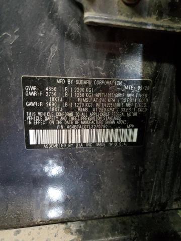 2020 SUBARU OUTBACK LI 4S4BTALC7L3270790