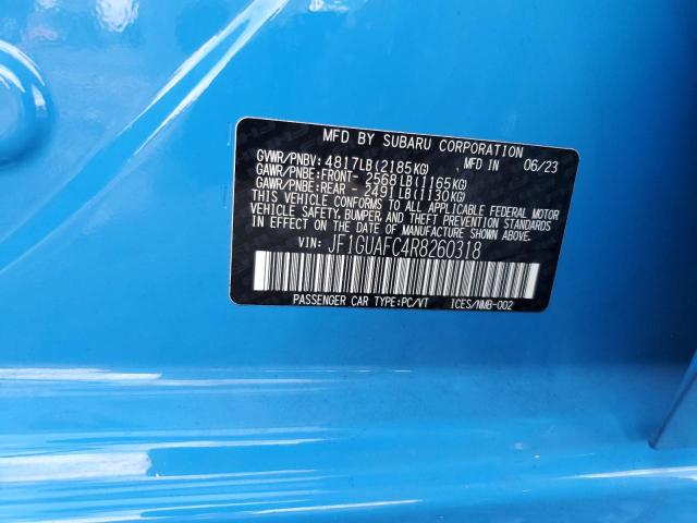 2024 SUBARU IMPREZA SP #3317000277