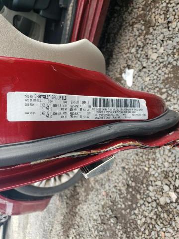2015 CHRYSLER TOWN & COU 2C4RC1CG5FR657355