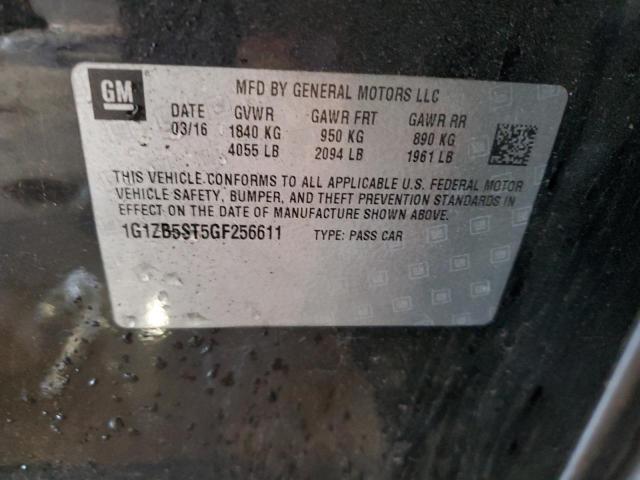 2016 CHEVROLET MALIBU LS 1G1ZB5ST5GF256611