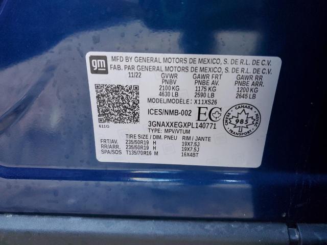 2023 CHEVROLET EQUINOX PR - 3GNAXXEGXPL140771