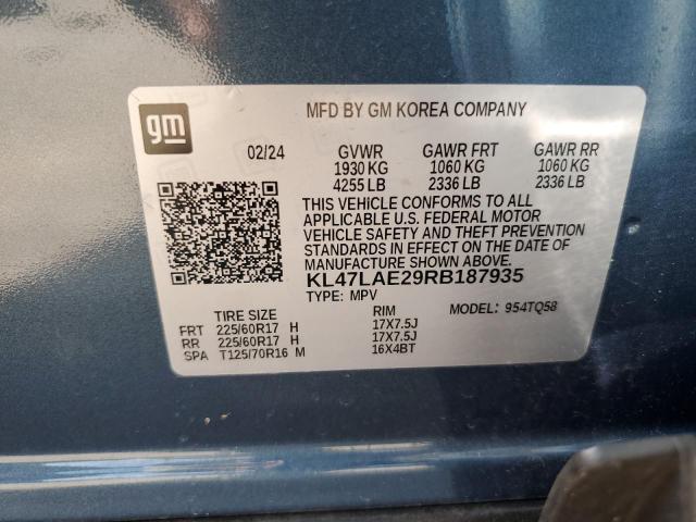 2024 BUICK ENVISTA PR KL47LAE29RB187935