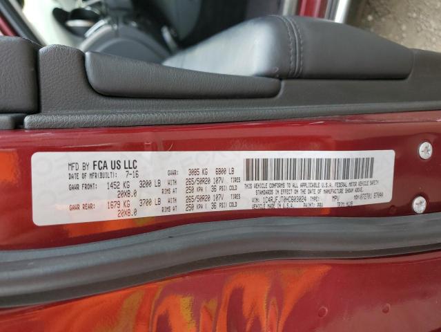 2017 JEEP GRAND CHEROKEE SUMMIT - 1C4RJFJT0HC603024