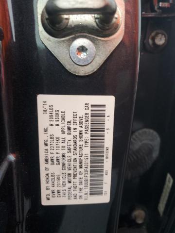 2015 ACURA TLX 19UUB1F33FA001571
