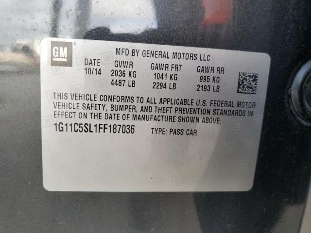 2015 CHEVROLET MALIBU 1LT #3254473211