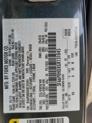 2016 FORD OTHER 3FA6P0HDXGR131045