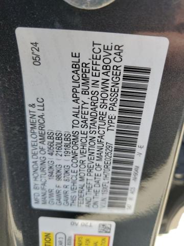 2024 HONDA CIVIC EXL - 19XFL1H70RE025297