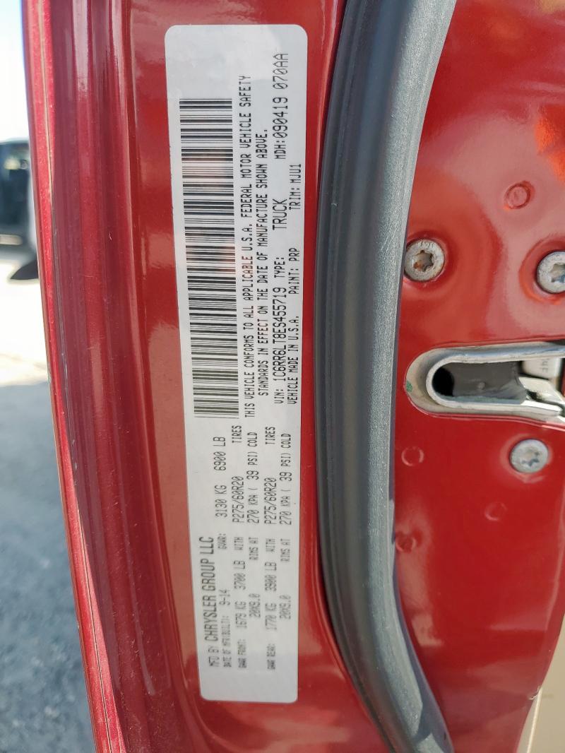 2014 RAM 1500 SLT - 1C6RR6LT8ES455719