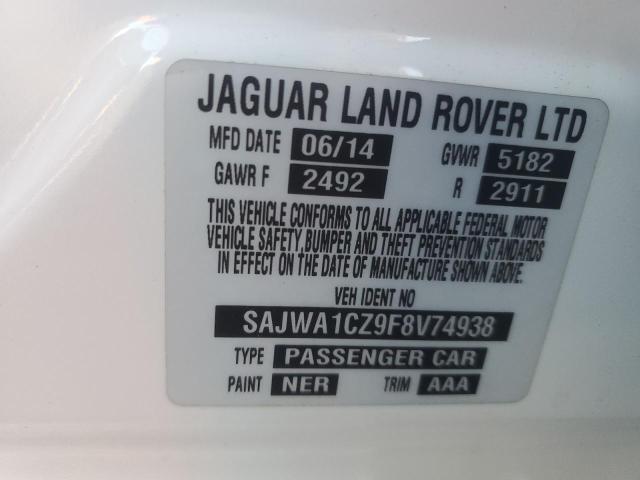 2015 JAGUAR XJ SAJWA1CZ9F8V74938