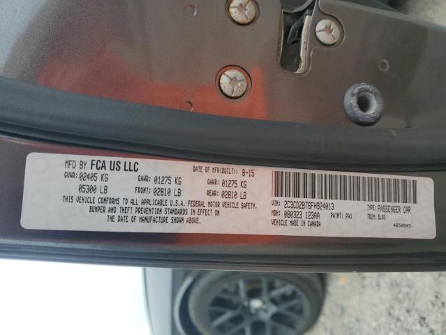 2015 DODGE CHALLENGER 2C3CDZBT6FH924013