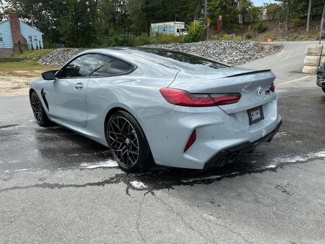 BMW M8 2023 silver  gas WBSAE0C09PCK95960 photo #3