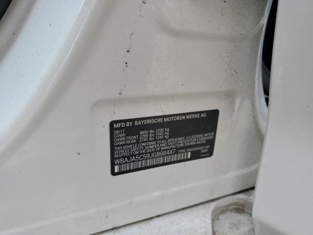 2018 BMW 530 I WBAJA5C59JG898447