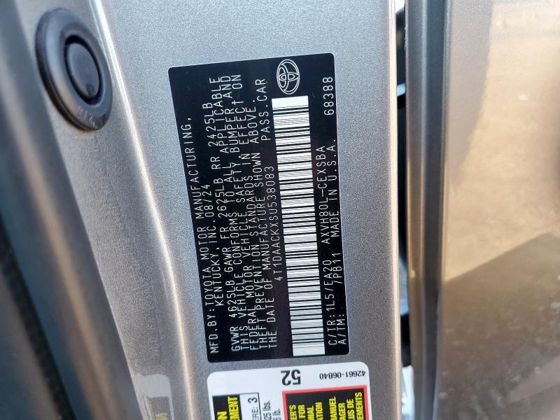 2025 TOYOTA CAMRY XSE #3291481989