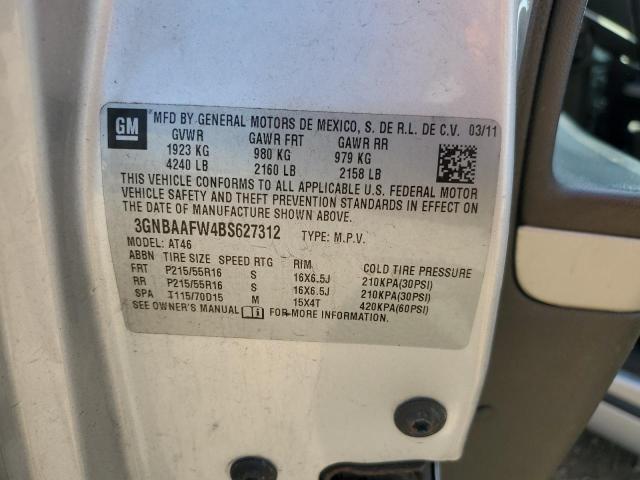 2011 CHEVROLET HHR LS - 3GNBAAFW4BS627312