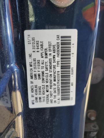 2015 ACURA TLX TECH 19UUB2F57FA000978