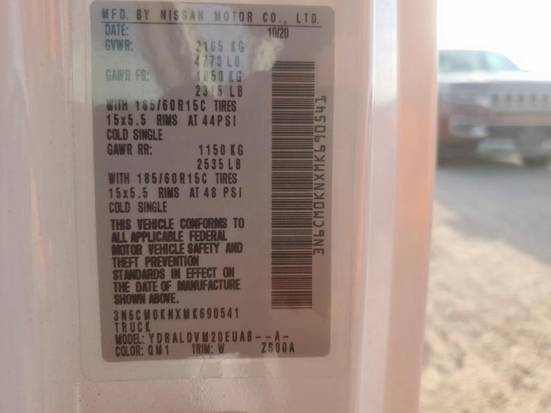 2021 NISSAN NV200 2.5S #3303982694