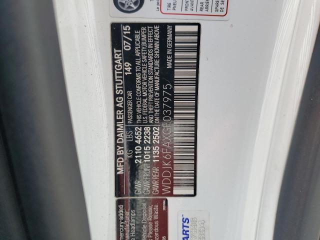 2016 MERCEDES-BENZ SL 400 WDDJK6FAXGF037975