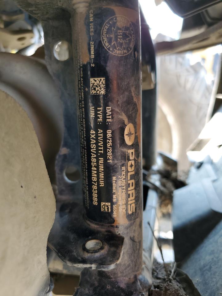 Lot #3296228473 2021 POLARIS SCRAMBLER