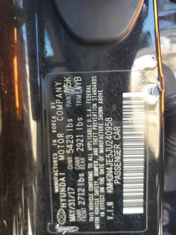 2018 GENESIS G80 BASE KMHGN4JE5JU240958
