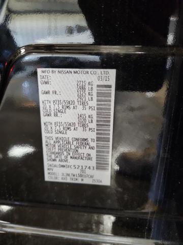 2015 INFINITI QX60 5N1AL0MM3FC521743