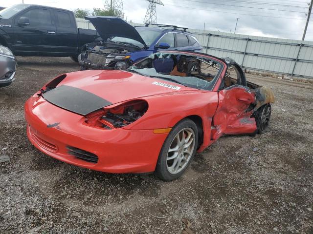 PORSCHE BOXSTER S 2004 red  gas WP0CB29804S660352 photo #1