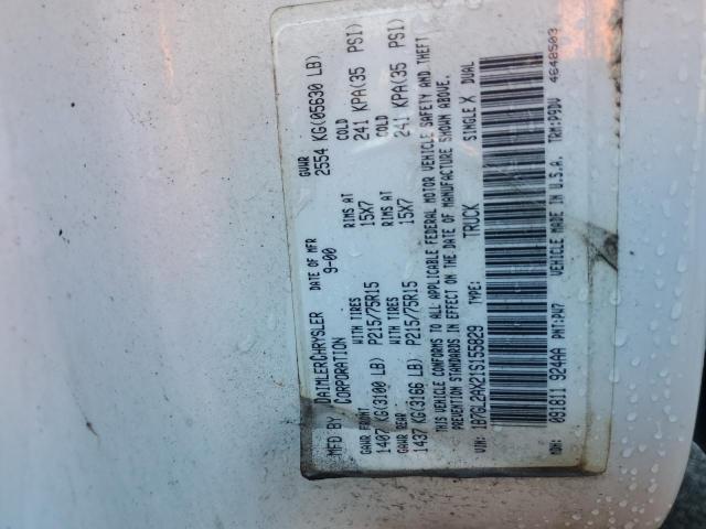 2001 DODGE DAKOTA QUA #3274688821