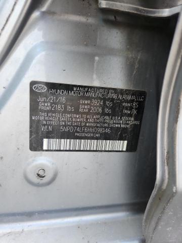 2017 HYUNDAI ELANTRA SE - 5NPD74LF6HH098146