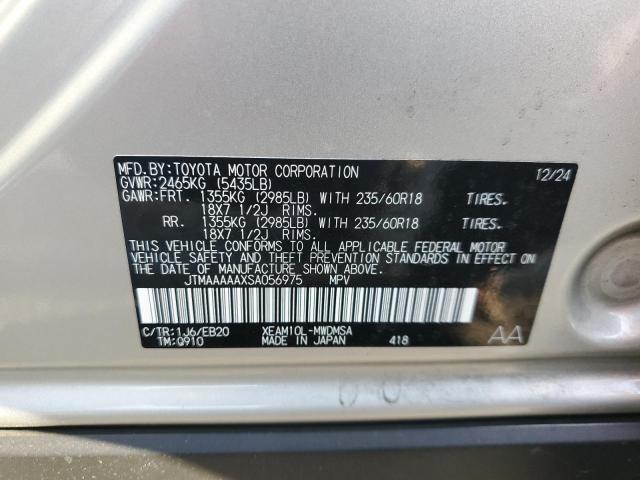 2025 TOYOTA BZ4X XLE JTMAAAAAXSA056975