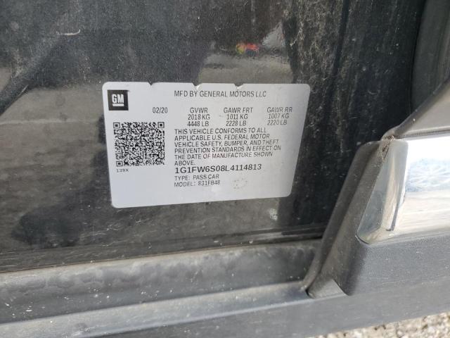 2020 CHEVROLET BOLT EV LT 1G1FW6S08L4114813