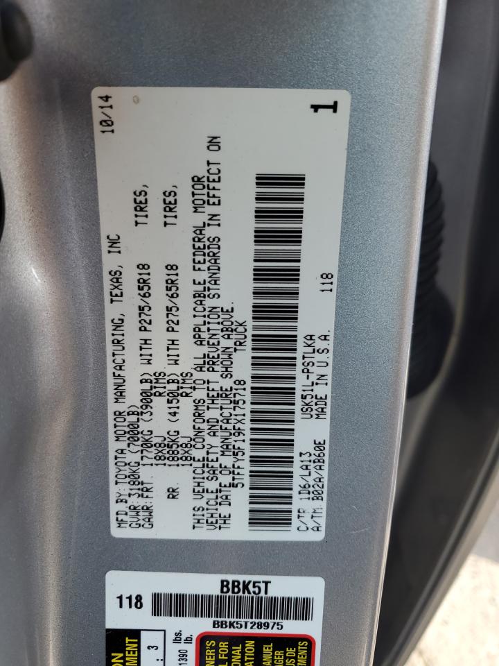 TOYOTA TUNDRA CREWMAX LIMITED