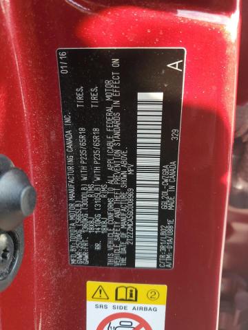 2016 LEXUS RX 350 2T2ZZMCA5GC008969