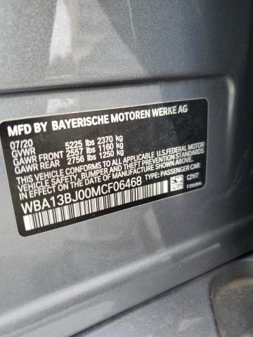 2021 BMW 530 XI - WBA13BJ00MCF06468